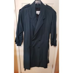 XL Water Proof Green Rain Coat with belt
